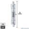 FAD 650w 120v R7s Double Ended Halogen Bulb - 54574 Replacement Lamp